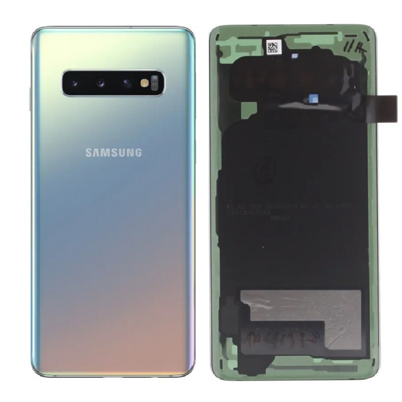 Samsung Vitre arrière Samsung Galaxy S10 (G973F) Argent (Service Pack) Samsung Vitre arrière Samsung Galaxy S10 (G973F) Argent (Service Pack)