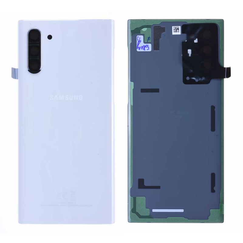 Samsung Vitre arrière Samsung Galaxy Note 10 (N970) Blanc (Service Pack) Samsung Vitre arrière Samsung Galaxy Note 10 (N970) Blanc (Service Pack)