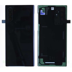 Samsung Vitre arrière Samsung Galaxy Note 10 (N970) Noir (Service Pack)