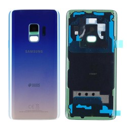 Samsung Vitre arrière Samsung Galaxy S9 Duos (G960F) Bleu (Service Pack)