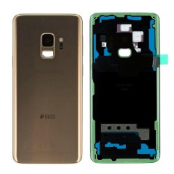 Samsung Vitre arrière Samsung Galaxy S9 Duos (G960F) Or (Service Pack)