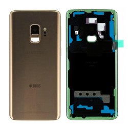 Vitre arrière Samsung Galaxy S9 Duos (G960F) Or (Service Pack)