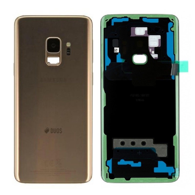 Samsung Vitre arrière Samsung Galaxy S9 Duos (G960F) Or (Service Pack) Samsung Vitre arrière Samsung Galaxy S9 Duos (G960F) Or (Service Pack)