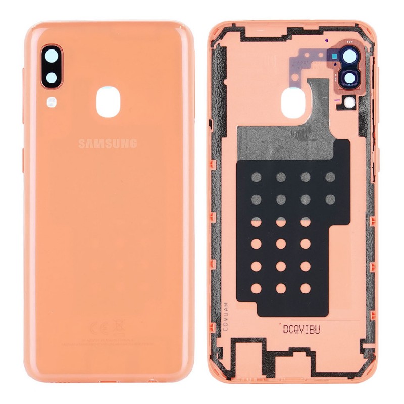 Samsung Vitre arrière Samsung Galaxy A20E (A202F) Corail (Service Pack) Samsung Vitre arrière Samsung Galaxy A20E (A202F) Corail (Service Pack)