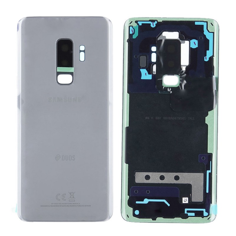 Samsung Vitre arrière Samsung Galaxy S9 Plus Duos (G965F) Titanium Gris (Service Pack) Samsung Vitre arrière Samsung Galaxy S9 Plus Duos (G965F) Titanium Gris (Service Pack)