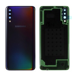 Vitre arrière Samsung Galaxy A70 (A705F) Noir (Service Pack)