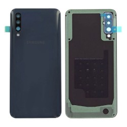Samsung Vitre arrière Samsung Galaxy A50 (A505F) Noir (Service Pack)