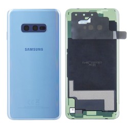 Vitre arrière Samsung Galaxy S10E (G970F) Prism Bleu (Service Pack)