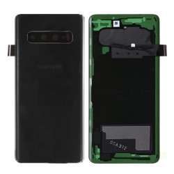Samsung Vitre arrière Samsung Galaxy S10 (G973F) Prism Noir (Service Pack)