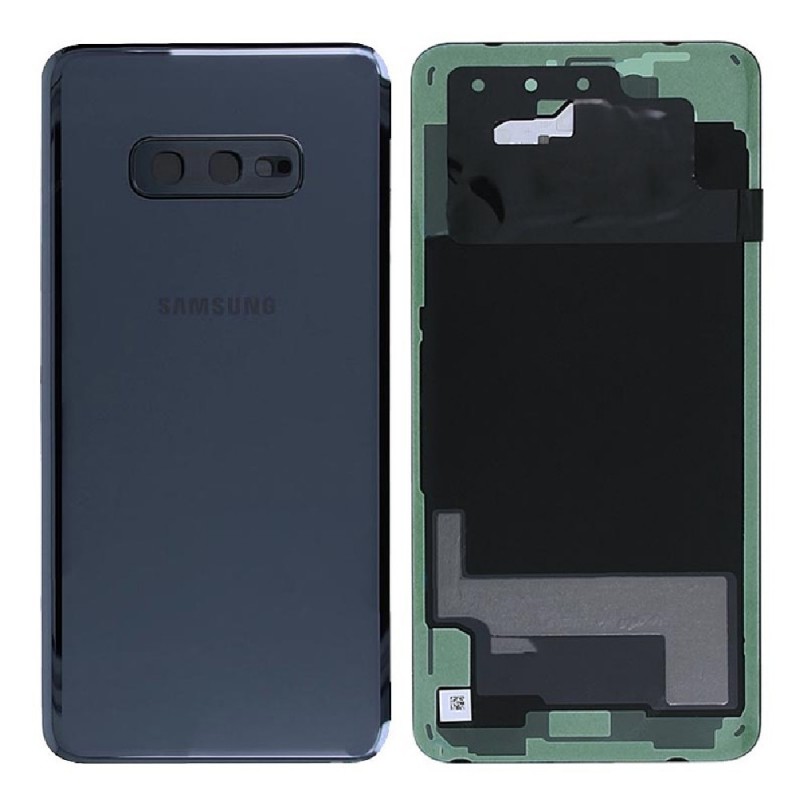 Samsung Vitre arrière Samsung Galaxy S10E (G970F) Prism Noir (Service Pack)