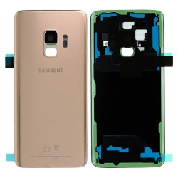 Samsung Vitre arrière Samsung Galaxy S9 (G960F) Or (Service Pack)