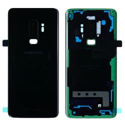 Samsung Vitre arrière Samsung Galaxy S9 Plus (G965F) Minuit Noir (Service Pack)