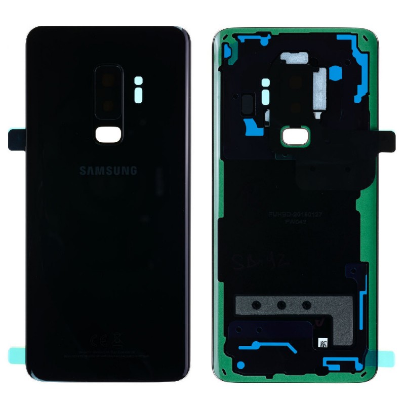 Samsung Vitre arrière Samsung Galaxy S9 Plus (G965F) Minuit Noir (Service Pack) Samsung Vitre arrière Samsung Galaxy S9 Plus (G965F) Minuit Noir (Service Pack)