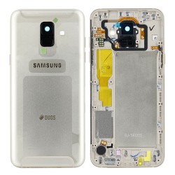 Samsung Vitre arrière Samsung Galaxy A6 2018 (A600) Or (Service Pack)