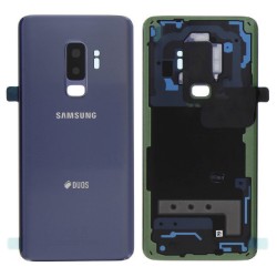 Samsung Vitre arrière Samsung Galaxy S9 Plus Duos (G965FD) Corail Bleu (Service Pack)