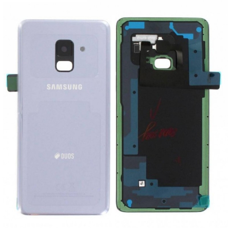 Samsung Vitre arrière Samsung Galaxy A8 2018 Duos (A530) Gris (Service Pack) Samsung Vitre arrière Samsung Galaxy A8 2018 Duos (A530) Gris (Service Pack)