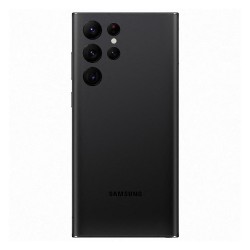 Samsung Vitre arrière Samsung Galaxy S22 Ultra 5G (S908B) Noir (Service Pack)