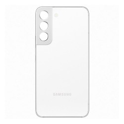 Samsung Vitre arrière Samsung Galaxy S22 5G (S901B) Blanc (Service Pack)