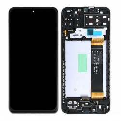 Samsung Ecran Samsung Galaxy A13 4G (A135F) Noir + Châssis (Service Pack)