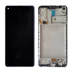 Samsung Ecran Samsung Galaxy A23 (A235F) Noir + Châssis (Service Pack)
