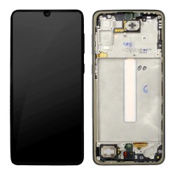 Ecran Samsung Galaxy A33 5G (A336B) Noir + Châssis (Service Pack)