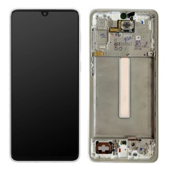 Samsung Ecran Samsung Galaxy A33 5G (A336B) Blanc + Châssis (Service Pack)