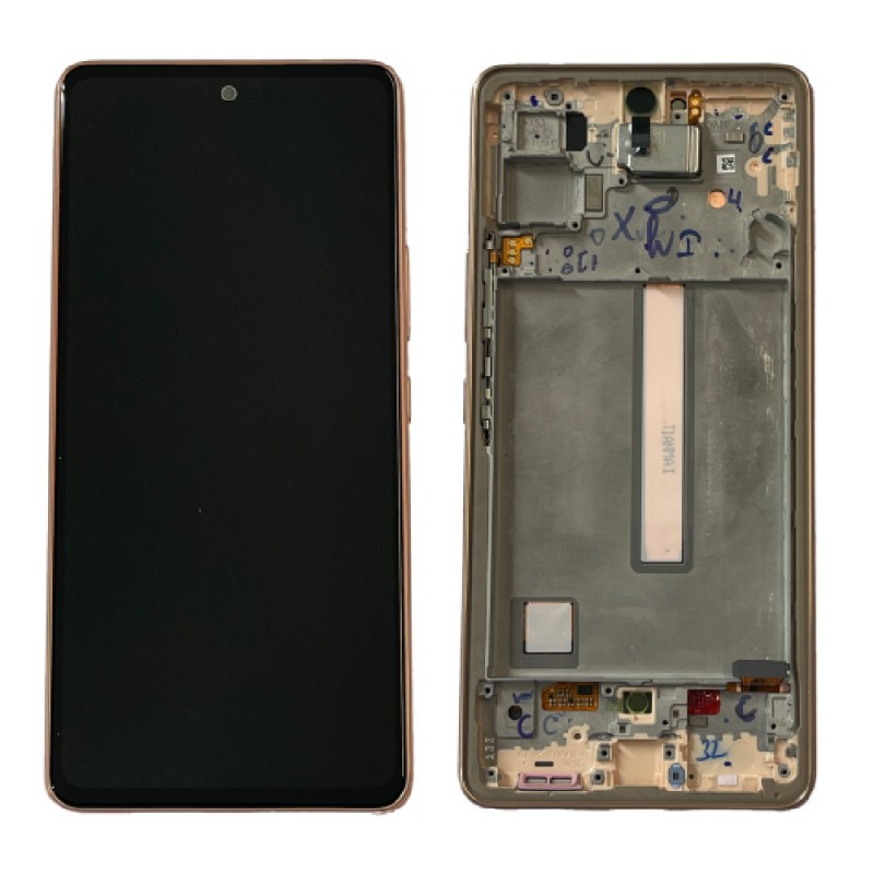 Samsung Ecran Samsung Galaxy A53 5G (A536B) Or + Châssis (Service Pack) Samsung Ecran Samsung Galaxy A53 5G (A536B) Or + Châssis (Service Pack)