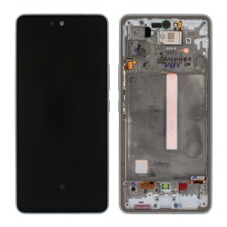 Samsung Ecran Samsung Galaxy A53 5G (A536B) Blanc + Châssis (Service Pack)