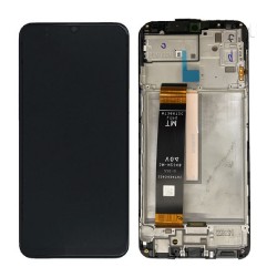 Samsung Ecran Samsung Galaxy M23/M33/F23 5G 2022 (M236/M336/E236) Noir + Châssis (Service Pack)