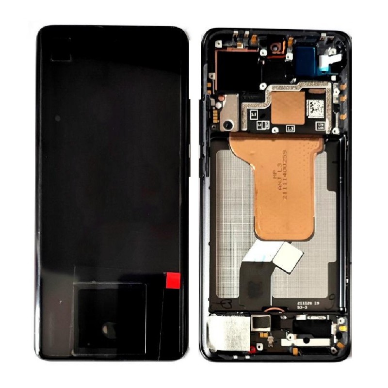 Ecran Xiaomi 12X 5G Noir + Châssis (Service pack)