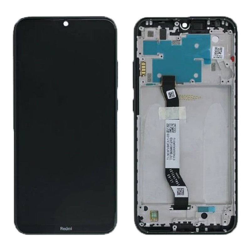 Xiaomi Ecran Xiaomi Redmi Note 8 Noir + Châssis (Service pack) Xiaomi Ecran Xiaomi Redmi Note 8 Noir + Châssis (Service pack)