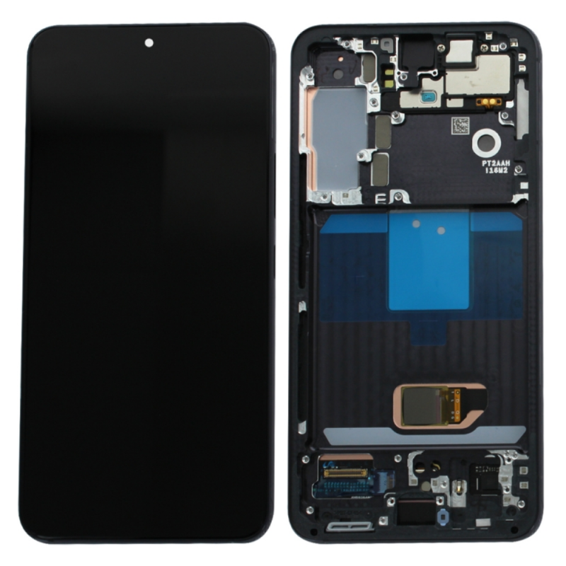 Samsung Ecran Samsung Galaxy S22 (S901B) Blanc + Châssis (Service Pack) Samsung Ecran Samsung Galaxy S22 (S901B) Blanc + Châssis (Service Pack)
