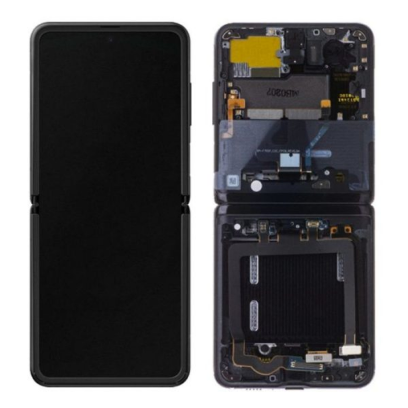 Samsung Ecran Samsung Galaxy Z Flip (F700F) Noir + Châssis (Service Pack) Samsung Ecran Samsung Galaxy Z Flip (F700F) Noir + Châssis (Service Pack)