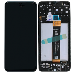 Ecran Samsung Galaxy A13 5G (A136B) Noir + Châssis (Service Pack)