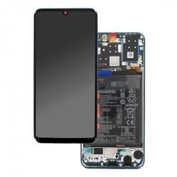 HUAWEI Ecran Huawei P30 Lite Argent Sur Châssis + Batterie (Service pack)