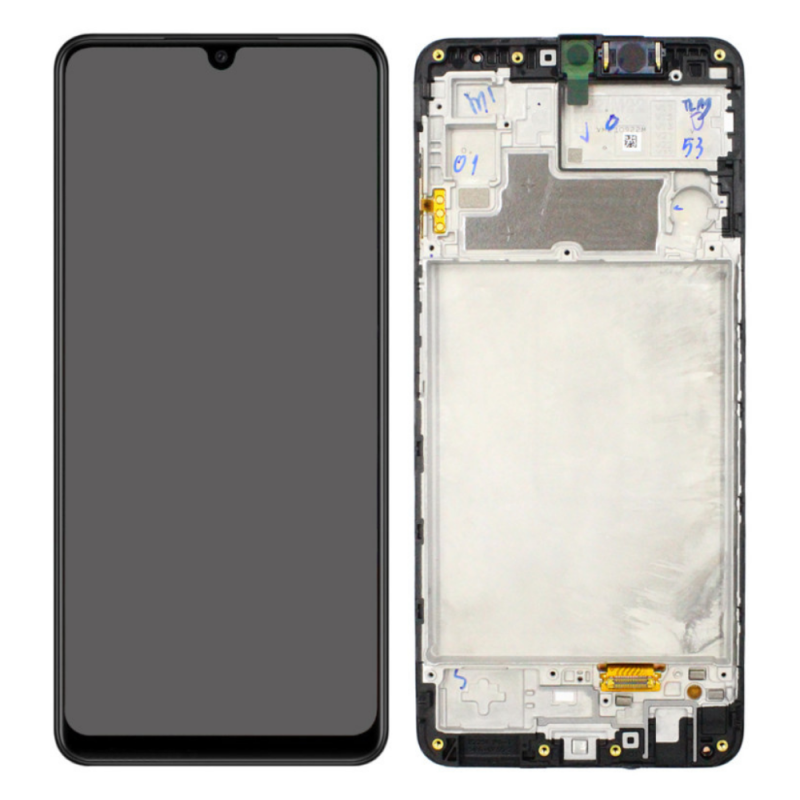 Samsung Ecran Samsung Galaxy M22 / F22 2021 (M225 / E225 ) Noir + Châssis (Service Pack) Samsung Ecran Samsung Galaxy M22 / F22 2021 (M225 / E225 ) Noir + Châssis (Service Pack)
