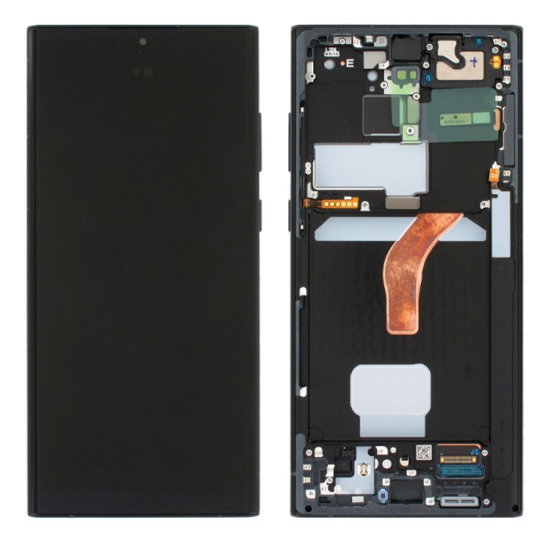 Samsung Ecran Samsung Galaxy S22 Ultra 2022 (S908) Vert + Châssis (Service Pack) Samsung Ecran Samsung Galaxy S22 Ultra 2022 (S908) Vert + Châssis (Service Pack)