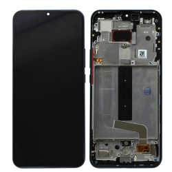 Xiaomi Ecran Xiaomi Mi 10 Lite 5G (2020) Blanc + Châssis (Service Pack)