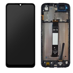 Ecran Xiaomi Redmi A1 / A1+ (4G) (2022) Noir + Châssis (Service Pack)
