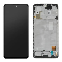 Xiaomi Ecran Xiaomi Redmi Note 10 Pro (4G) (2021) Noir / TARNISH + Châssis (Service Pack)