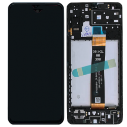 Samsung Ecran Samsung Galaxy A13 5G (A136F) Noir + Châssis (Service Pack)