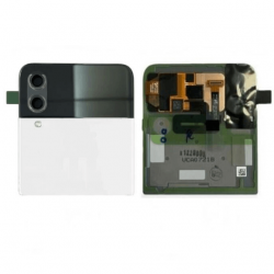 Samsung Ecran Extérieur Samsung Galaxy Z Flip 4 5G (F721) Blanc (Service Pack)