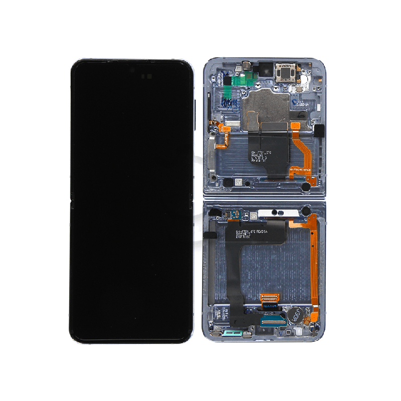 Samsung Ecran Samsung Galaxy Z Flip 4 5G (F721B) Bleu + Châssis (Service Pack) Samsung Ecran Samsung Galaxy Z Flip 4 5G (F721B) Bleu + Châssis (Service Pack)