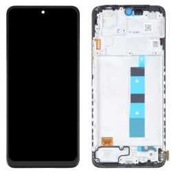 Xiaomi Ecran Xiaomi Redmi Note 12 4G (2022) Noir + Châssis (Service Pack)