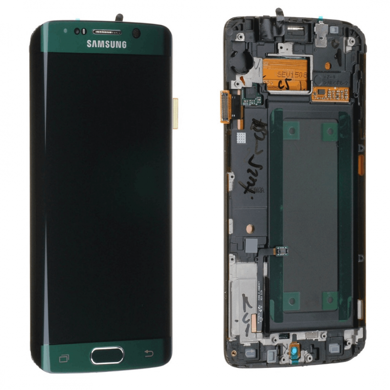 Samsung Ecran Samsung Galaxy S6 Edge (G925F) Vert + Châssis (Service Pack) Samsung Ecran Samsung Galaxy S6 Edge (G925F) Vert + Châssis (Service Pack)