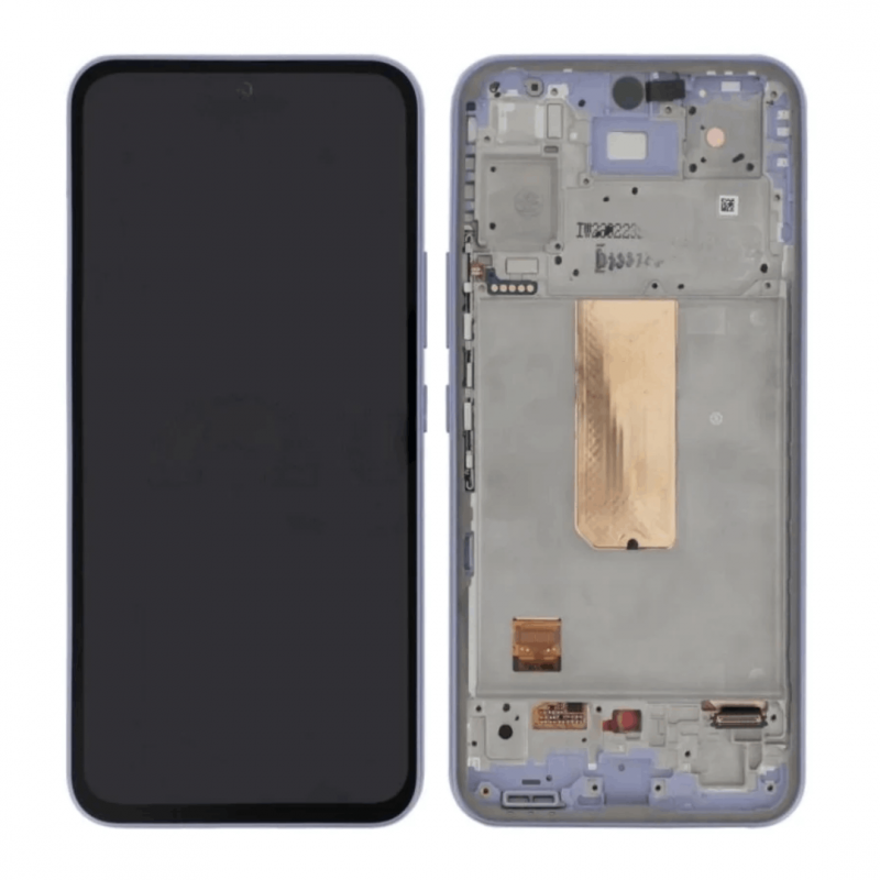 Samsung Ecran Samsung Galaxy A54 5G (A546) Violet + Châssis (Service Pack) Samsung Ecran Samsung Galaxy A54 5G (A546) Violet + Châssis (Service Pack)