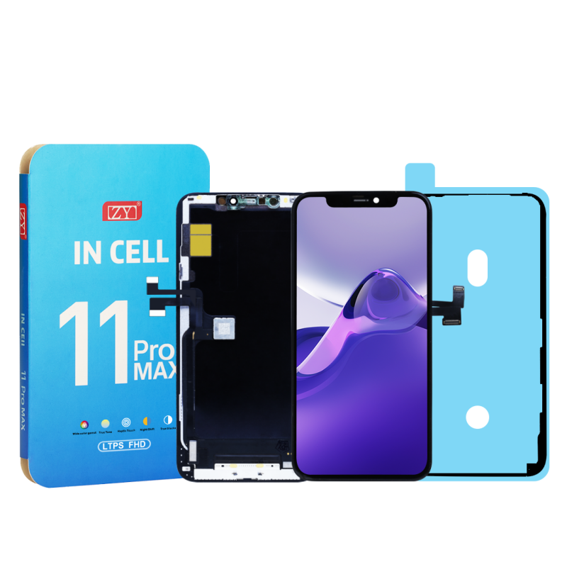 Apple Ecran iPhone 11 Pro Max (LTPS) ZY - COF - Support IC Change - FHD1080p
