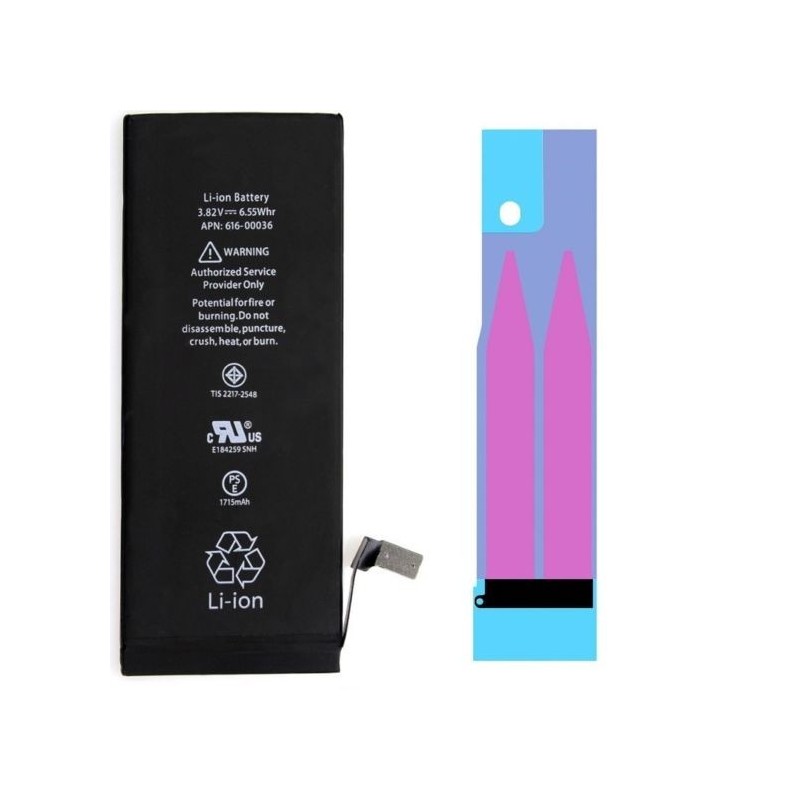 Apple IPHONE 8G Batterie PREMIUM (Puce TI) GRANDE CAPACITE 2300 mAh - fournie avec stickers double face Apple IPHONE 8G Batterie PREMIUM (Puce TI) GRANDE CAPACITE 2300 mAh - fournie avec stickers double face