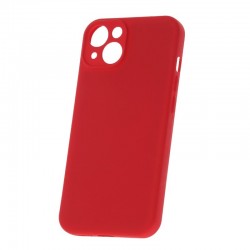 Apple IPHONE 15 PRO MAX (6.7") - SILICONE ROUGE - PROTECTION LENTILLE
