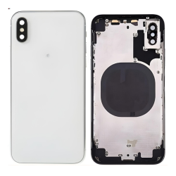 Apple Châssis Vide iPhone X Argent (Origine Demonté) - Grade B